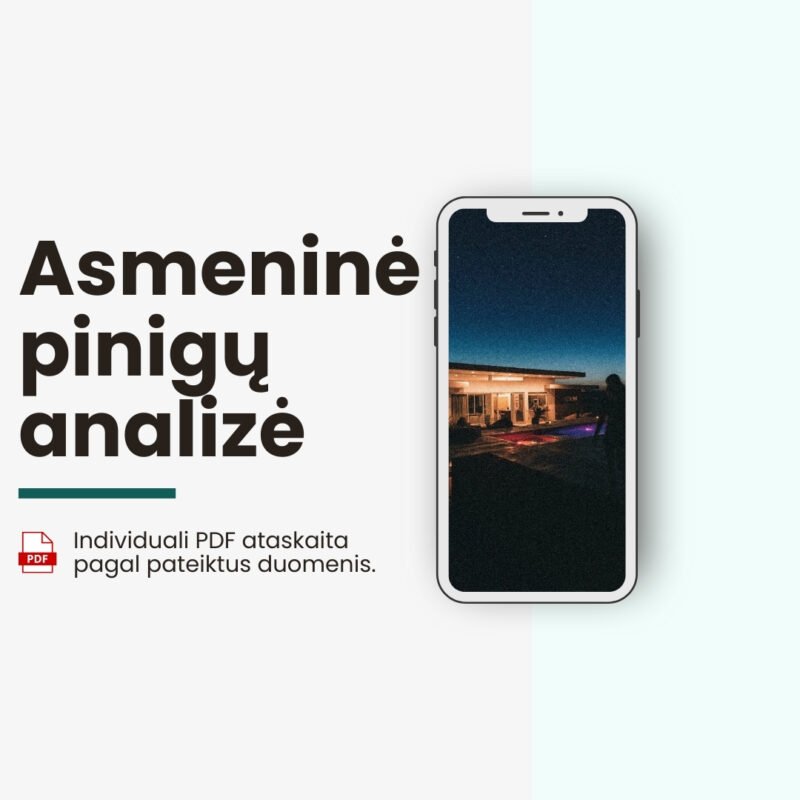 Asmeninė pinigų analizė